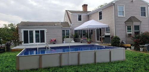 Pool Installed in Connecticut